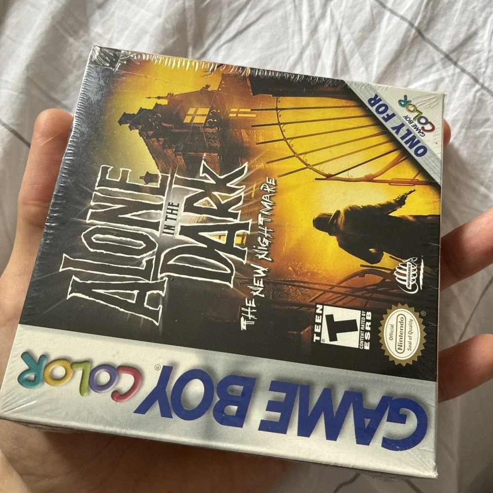 Alone in the Dark The New. Nightmare GBC Game Boy Color CIB ! Partially Sealed